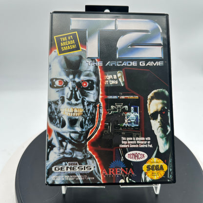 T2 The Arcade Game for Sega Genesis CIB MINTY
