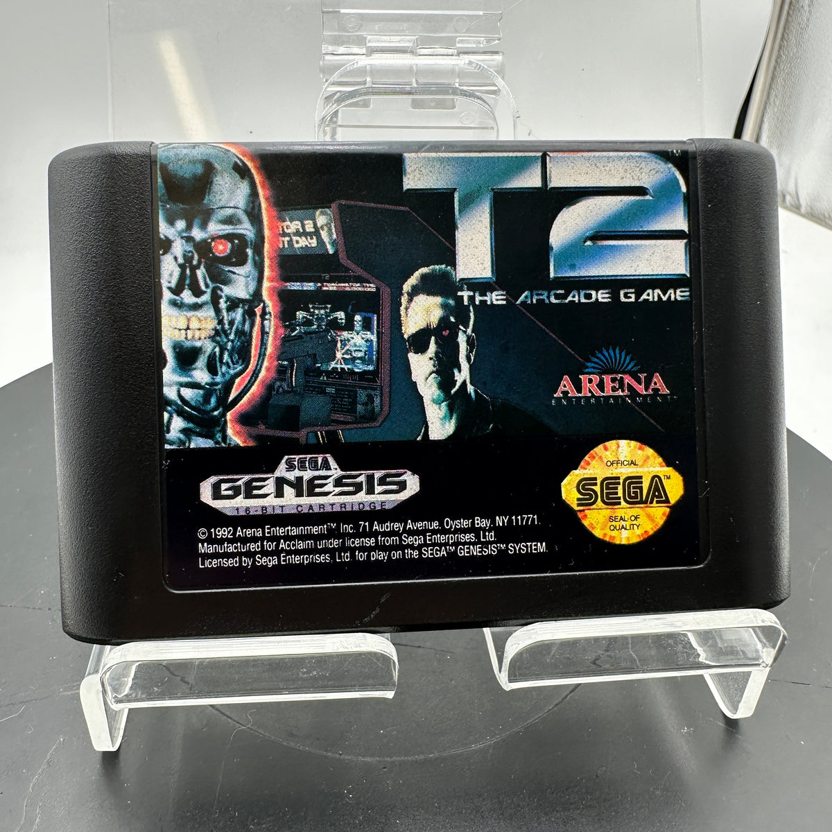 T2 The Arcade Game for Sega Genesis CIB MINTY