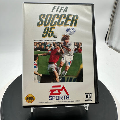Sega Genesis FIFA 95 Video Game CIB MINTY