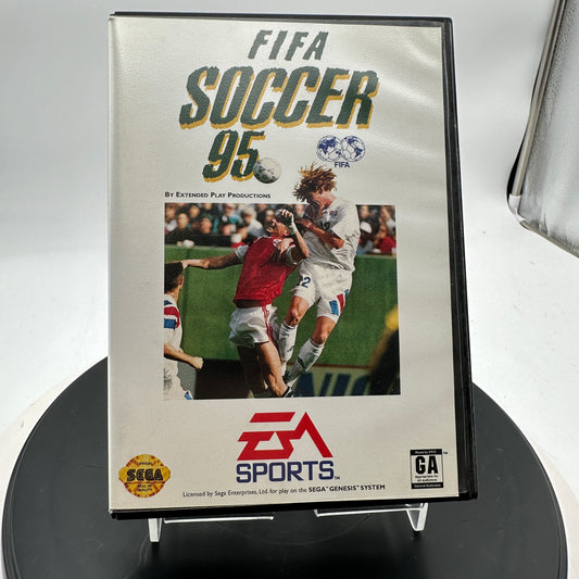 Sega Genesis FIFA 95 Video Game CIB MINTY