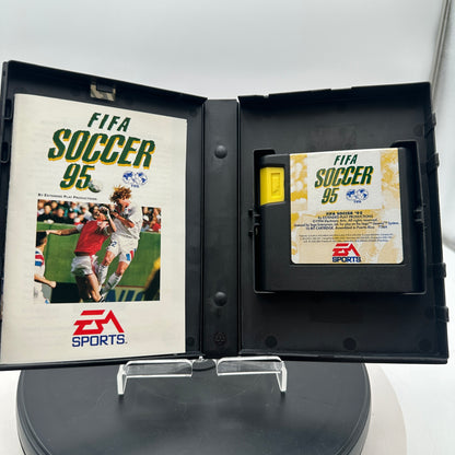 Sega Genesis FIFA 95 Video Game CIB MINTY