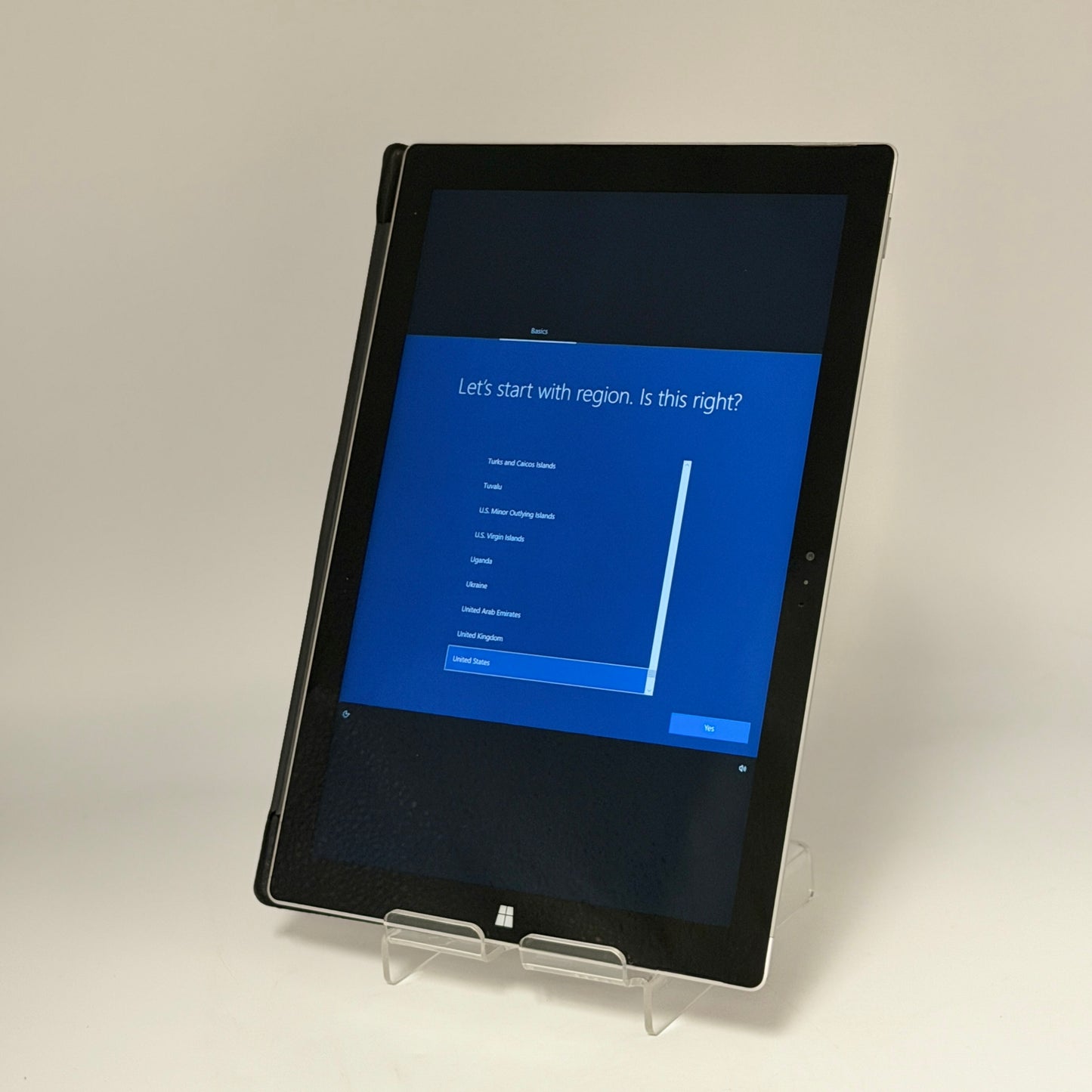 Microsoft Surface Pro 3 Model 1631 Tablet 256GB