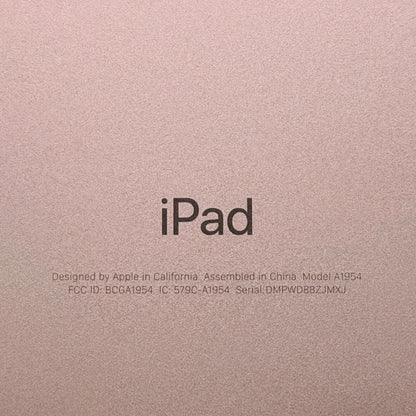 Apple iPad (6th Gen) A1954 (2018) - Rose Gold - 32GB - Unlocked