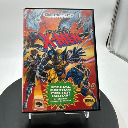 Sega Genesis X-Men Video Game CIB MINTY
