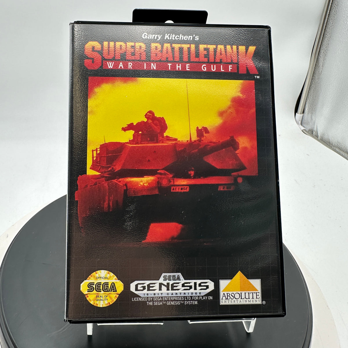 Sega Genesis Super Battletank: War in the Gulf Video CIB MINTY