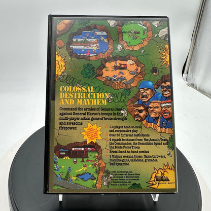 Sega Genesis General Chaos Video Game CIB MINTY