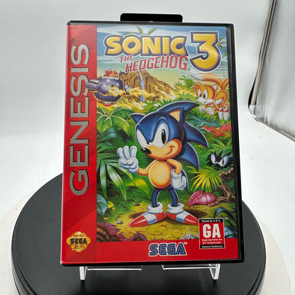 Sonic the Hedgehog 3 for Sega Genesis CIB MINTY