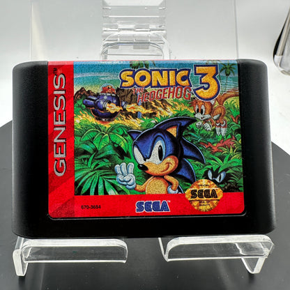 Sonic the Hedgehog 3 for Sega Genesis CIB MINTY