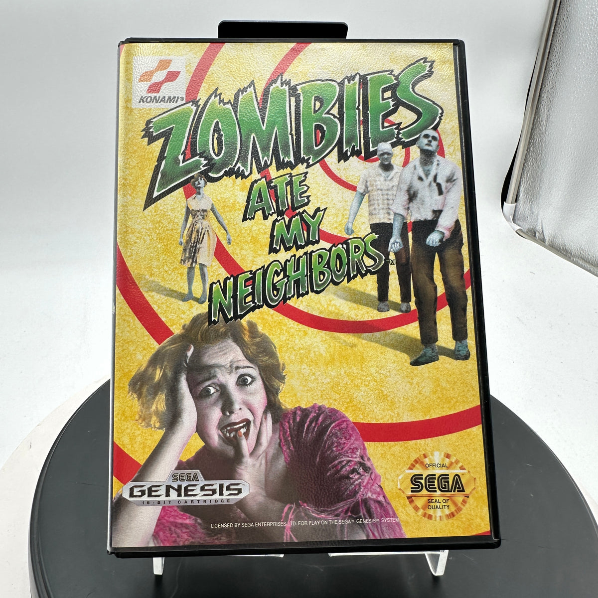 Zombies Ate My Neighbors Sega Genesis CIB MINTY