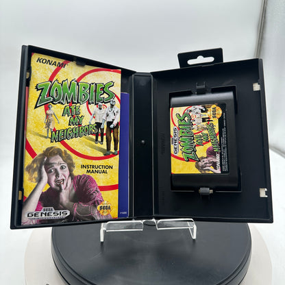 Zombies Ate My Neighbors Sega Genesis CIB MINTY