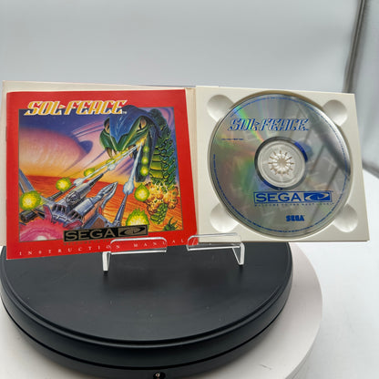 Sega CD Sol-Feace Video Game CIB MINTY