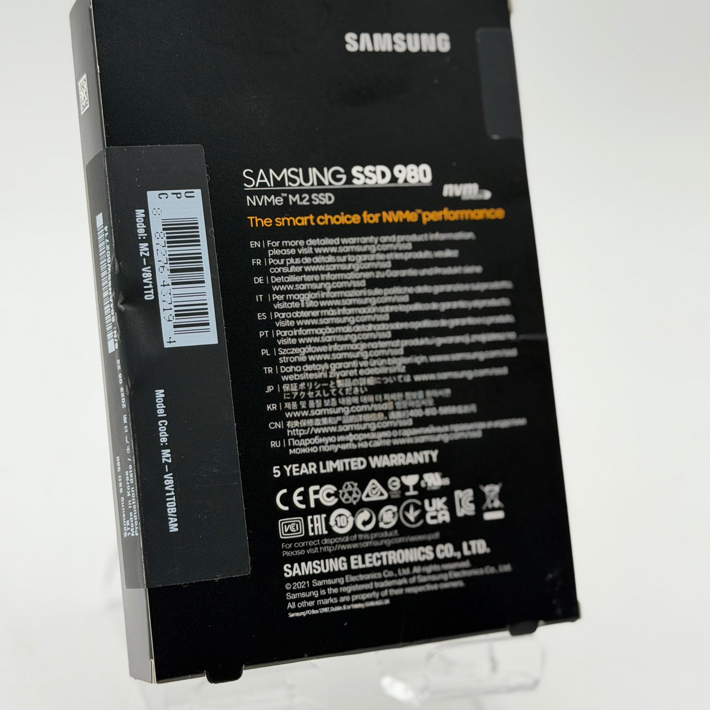 Samsung SSD 980 NVMe M.2 SSD - New In Box
