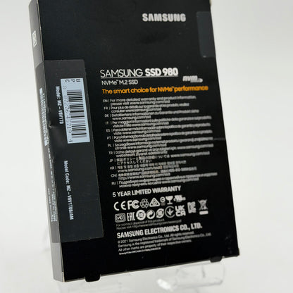 Samsung SSD 980 NVMe M.2 SSD - New In Box