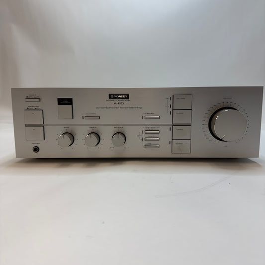 Vintage Pioneer A-60 Stereo Amplifier Silver TESTED WORKS!!!
