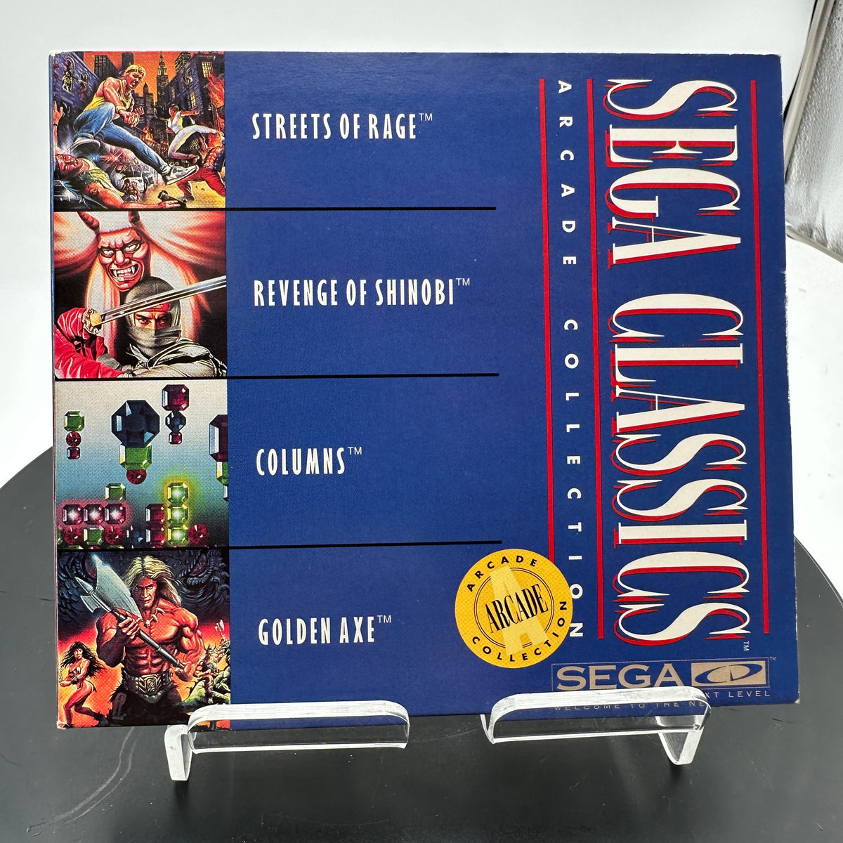 Sega CD Sherlock Holmes & Sega Classics Video Game CIB MINTY