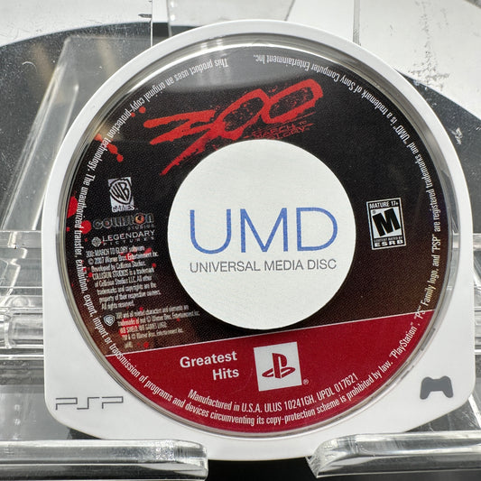 PSP 300 March to Glory Video Game Disc Only