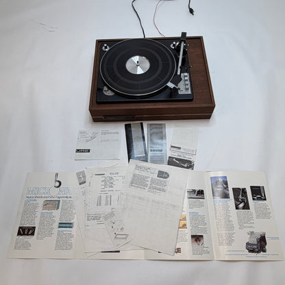 Benjamin Miracord 50HHII Automatic Turntable Brown