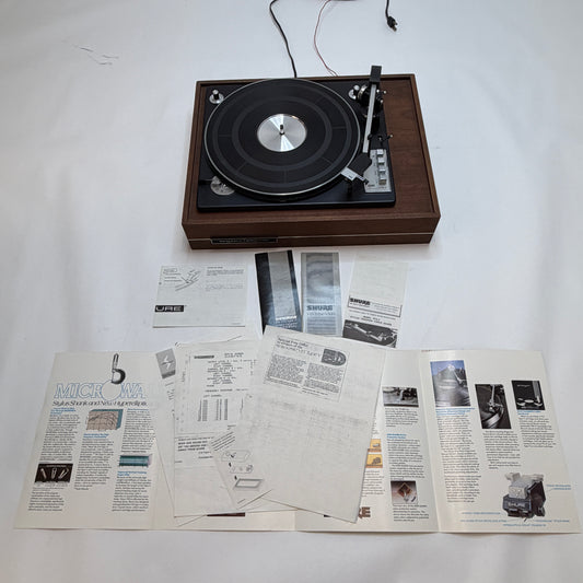 Benjamin Miracord 50HHII Automatic Turntable Brown