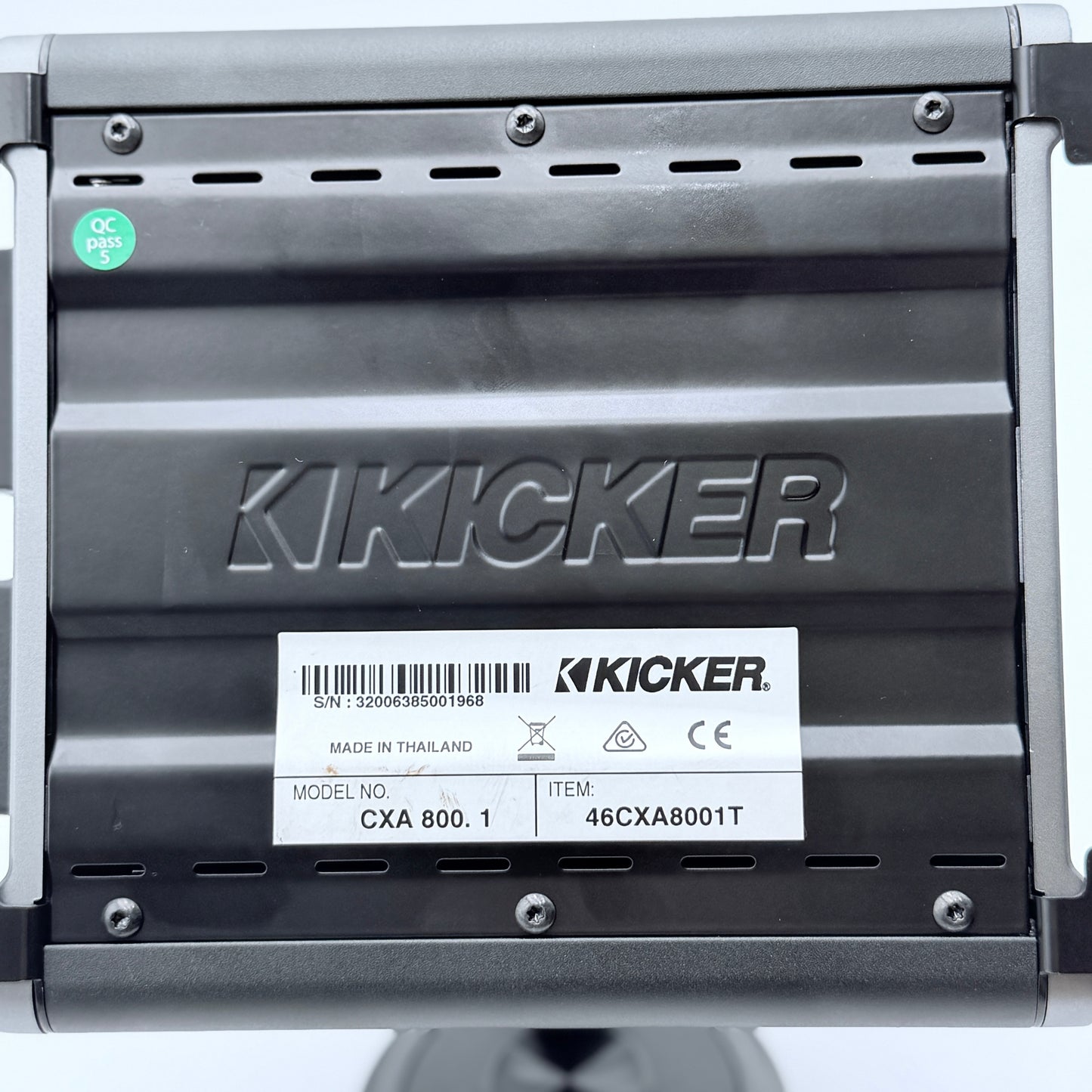 Kicker 1600W Max 800 RMS CXA800.1 Car Audio Amplifier In Box