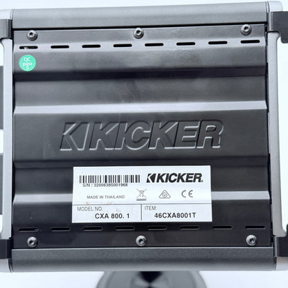 Kicker 1600W Max 800 RMS CXA800.1 Car Audio Amplifier In Box