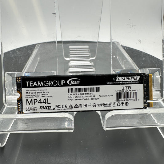 TeamGroup Graphene 1TB SSD READ