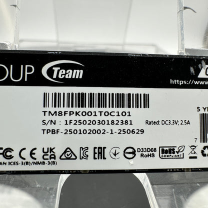 TeamGroup Graphene 1TB SSD READ
