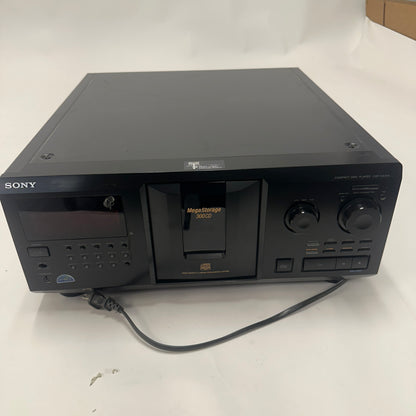 Sony CDP-CX355 300 Disc CD Player READ