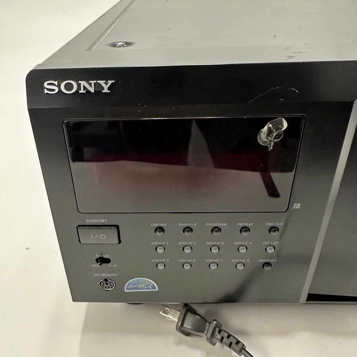 Sony CDP-CX355 300 Disc CD Player READ