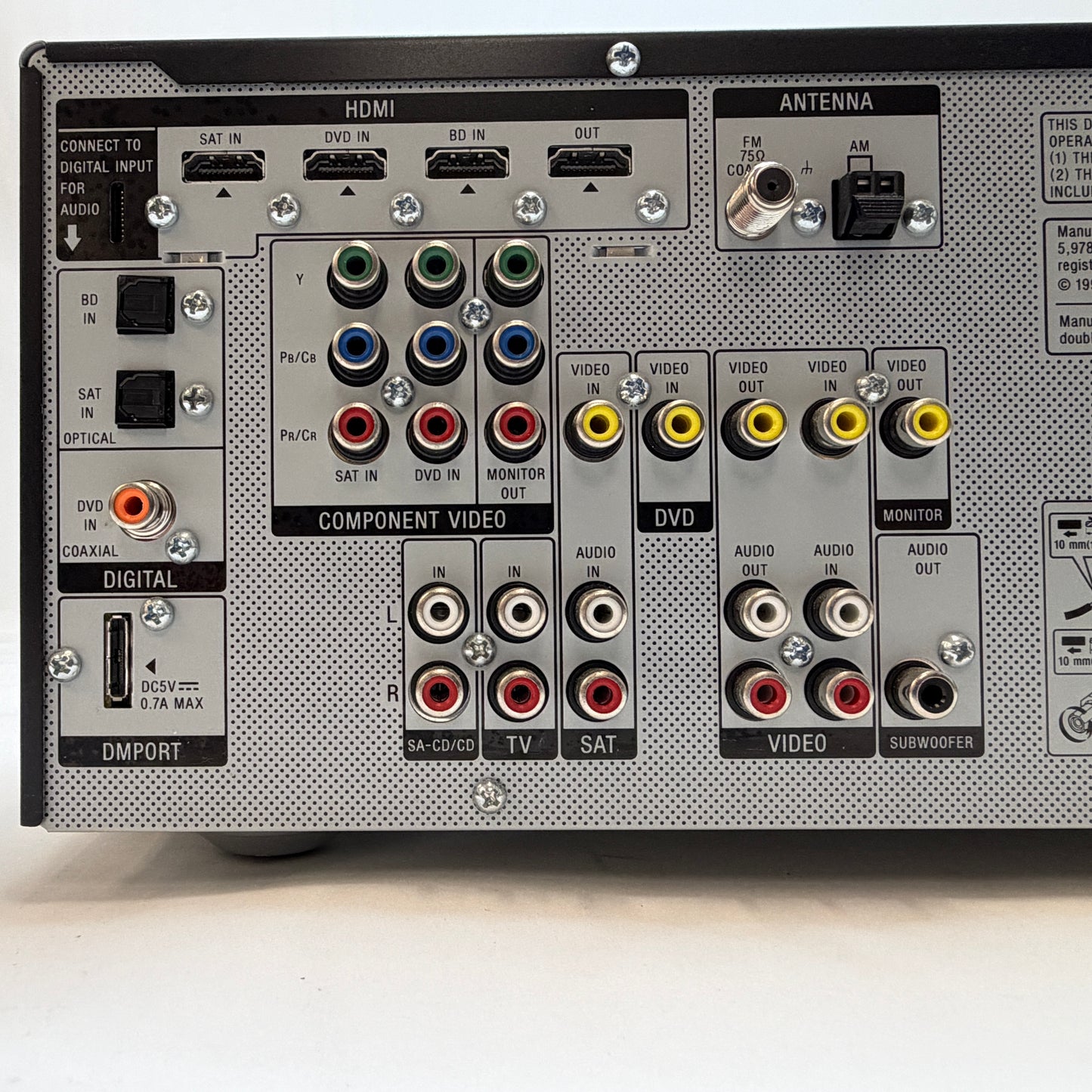 Sony STR-DH500 Home Audio Receiver Black