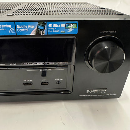 Denon AVR-X3000 IN-Command Series Home Audio Receiver