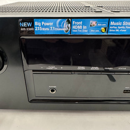 Denon AVR-X3000 IN-Command Series Home Audio Receiver