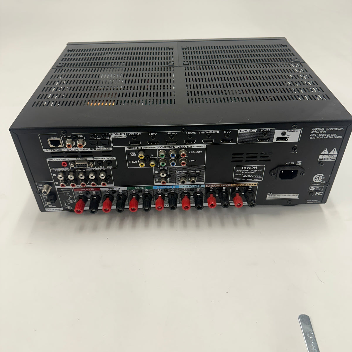 Denon AVR-X3000 IN-Command Series Home Audio Receiver