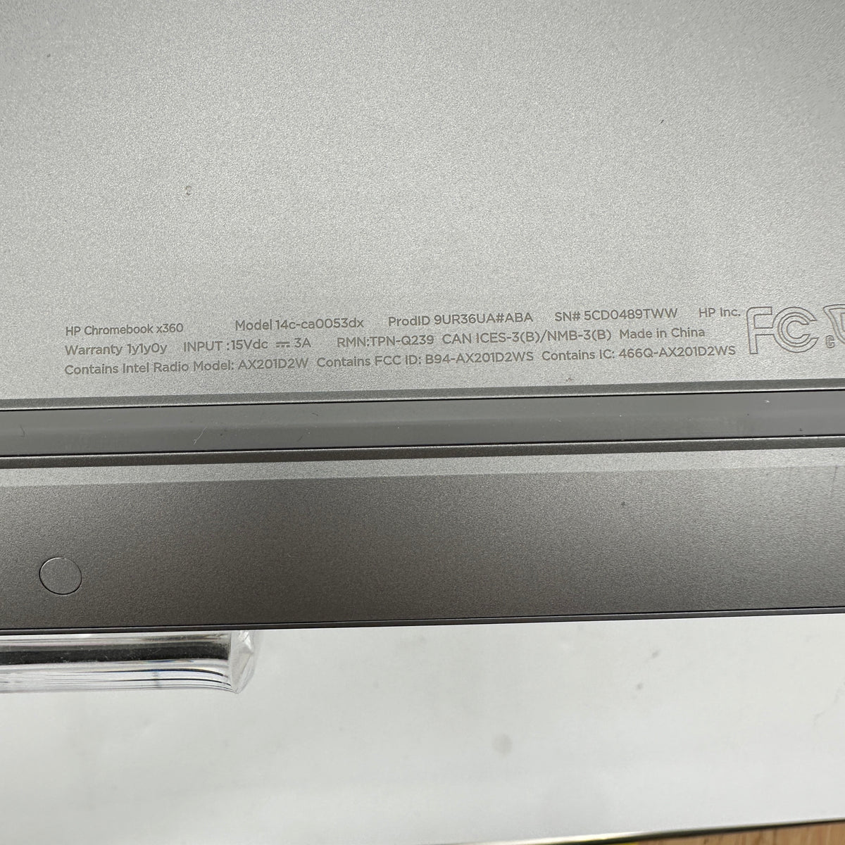HP Chromebook x360 14C-CA0053DX i3 8GB RAM 64GB