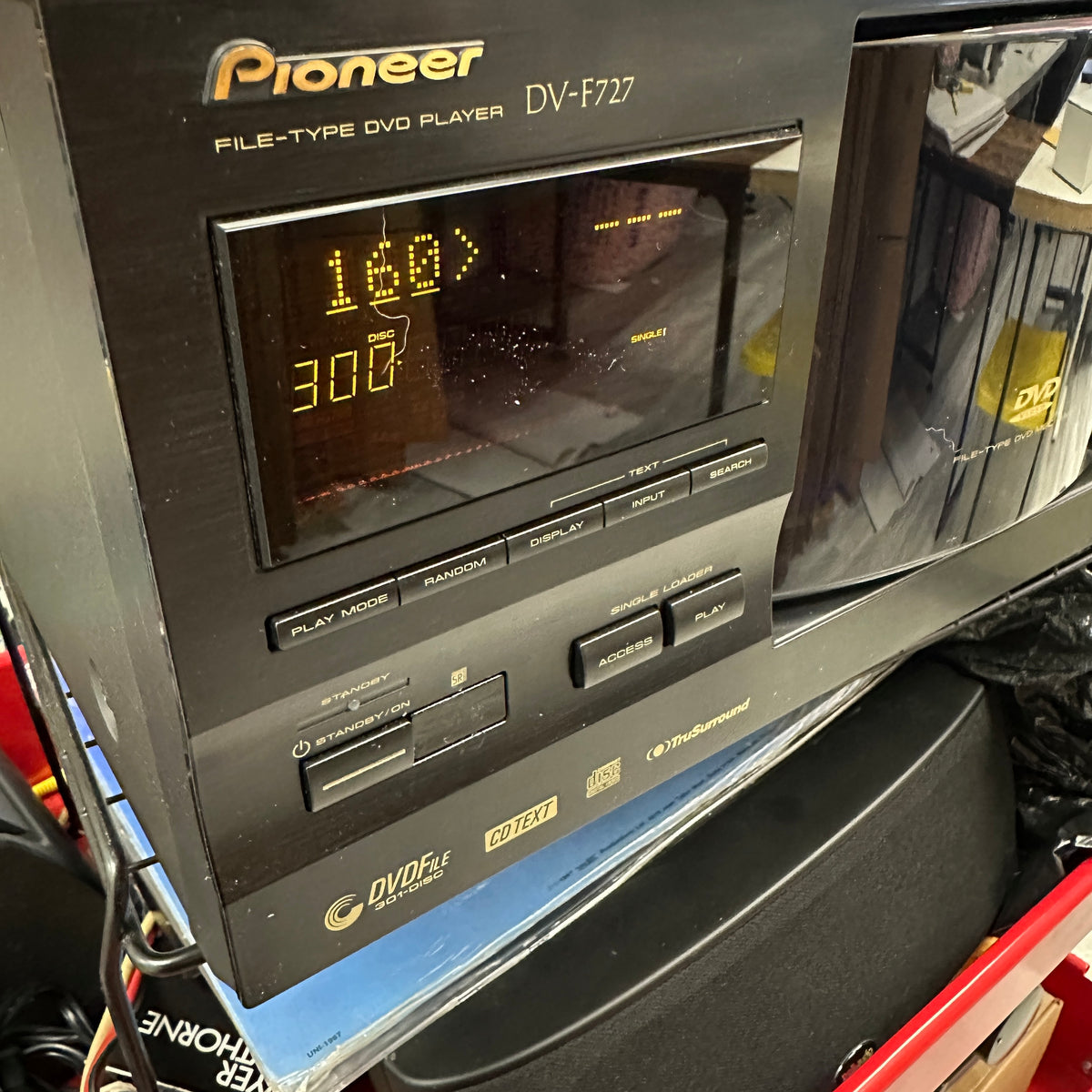Pioneer DV-F727 300-Disc DVD Player