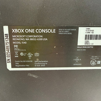 Microsoft Xbox One 1540 2013