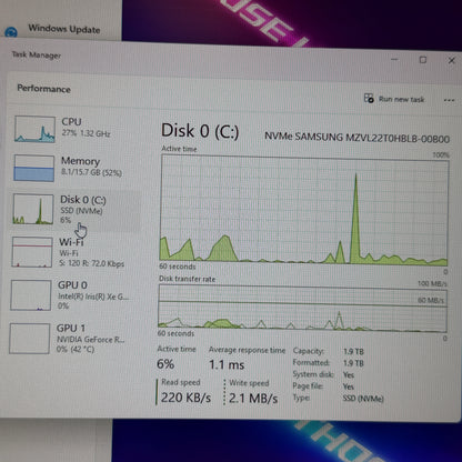 Asus ROG Strix Scar 17 G7337 Gaming Laptop - Core i7, RTX 3060, 2TB HDD
