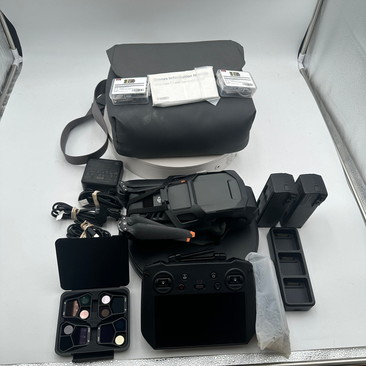 DJI Mavic 3 Pro 2023 With DJI RC Pro Controller and Accessories Low Flight Time