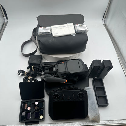 DJI Mavic 3 Pro 2023 With DJI RC Pro Controller and Accessories Low Flight Time