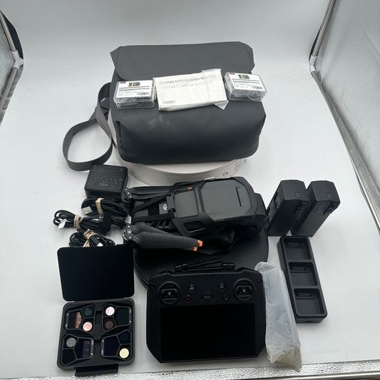 DJI Mavic 3 Pro 2023 With DJI RC Pro Controller and Accessories Low Flight Time