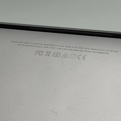Apple MacBook Pro 15" A1707 (2016) i7 512GB 16" 16GB For Parts or Repair