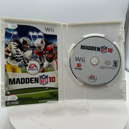 Wii Madden NFL 10 Video Game Black