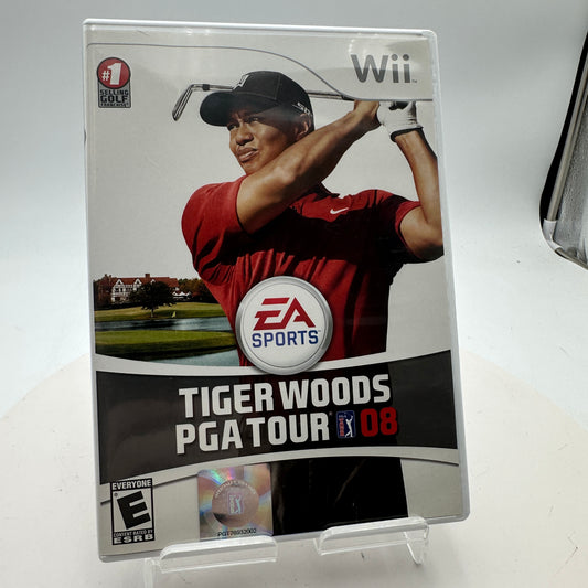 Wii Tiger Woods PGA Tour 08 Video Game CIB