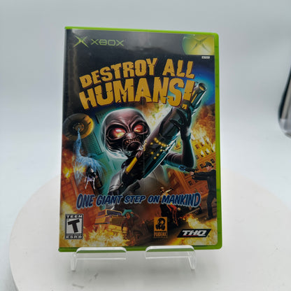 Xbox Destroy All Humans! Video Game CIB