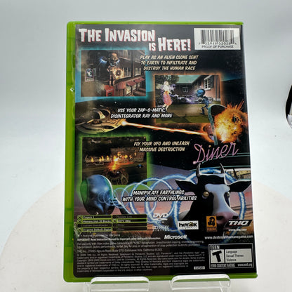 Xbox Destroy All Humans! Video Game CIB