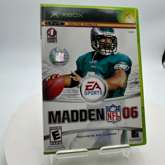 Xbox Madden 2006 Video Game CIB