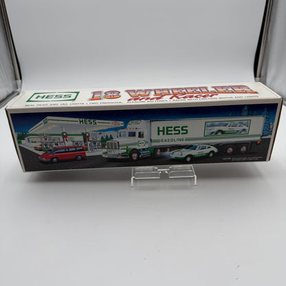 HESS 1992 18 Wheeler and Racer New Stored with Batteries Removed