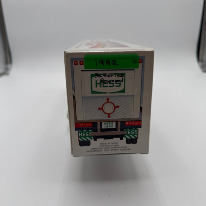 HESS 1992 18 Wheeler and Racer New Stored with Batteries Removed