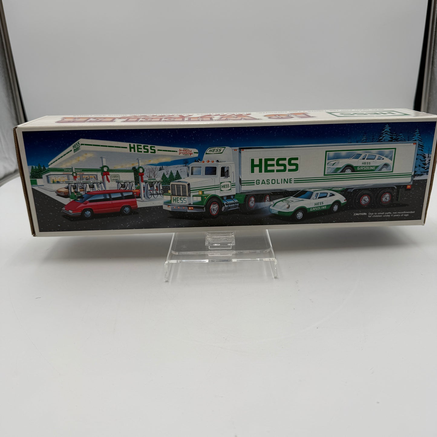 HESS 1992 18 Wheeler and Racer New Stored with Batteries Removed