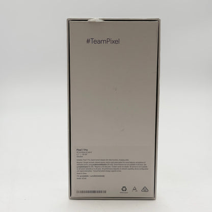 Google Pixel 7 Pro 128GB Unlocked Clean IMEI