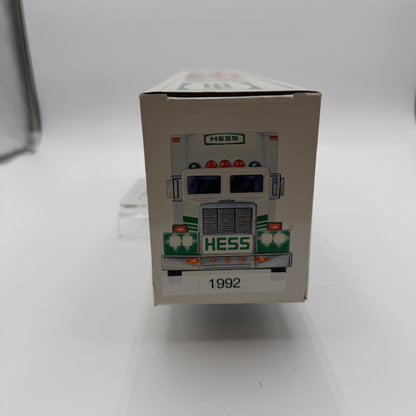 HESS 1992 18 Wheeler and Racer New Stored with Batteries Removed